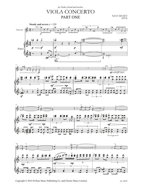 Viola Concerto (Viola And Piano Reduction)